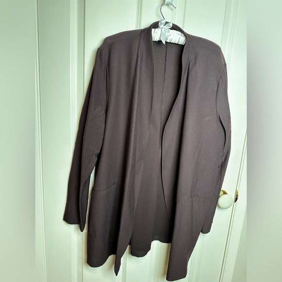 Eileen Fisher Jackets & Blazers - Eileen Fisher Dark Brown Jacket